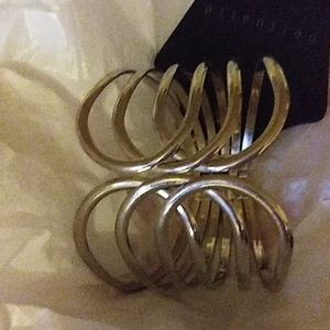 Silvertone bracelet womens